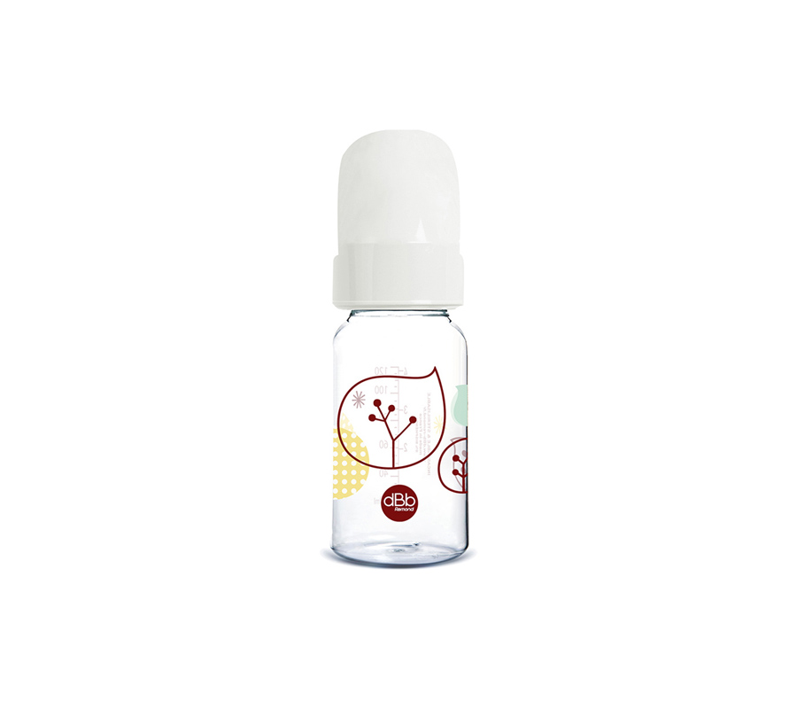 BIBERON « RÉGUL’AIR » 120 ML, DÉCOR « ZEN » BLANC