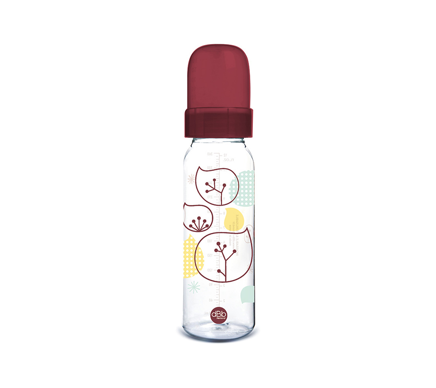 BIBERON « RÉGUL’AIR » 360 ML, DÉCOR « ZEN » MARSALA