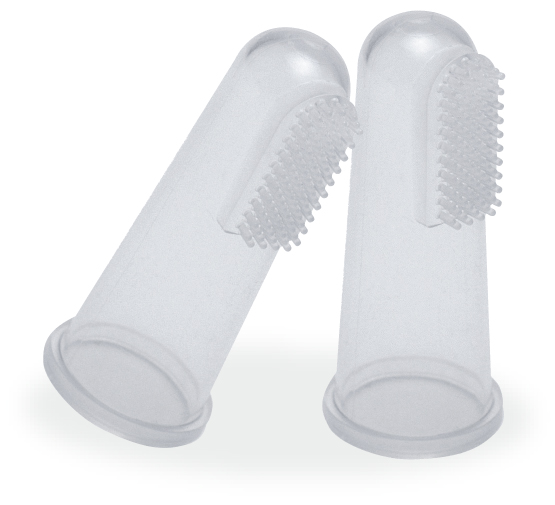 PACK DE 2 « P’TITS DOIGTS » SILICONE