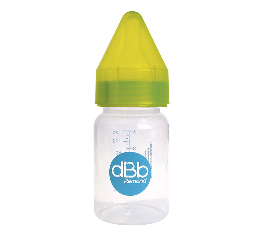 “AIR CONTROL” FEEDING BOTTLE 120 ML, “N.N” SILICONE TEAT