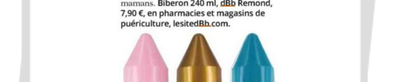 BIBERONS « 70 ANS » – ÉDITION LIMITÉE !