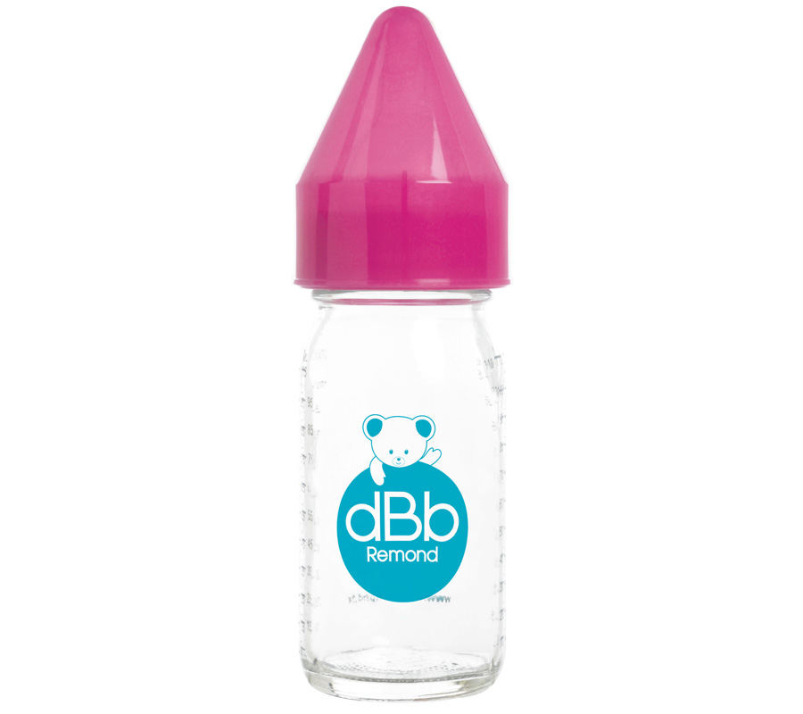 BIBERON « RÉGUL’AIR » 110 ML OU « JUS DE FRUITS », TÉTINE « N.N » EN SILICONE